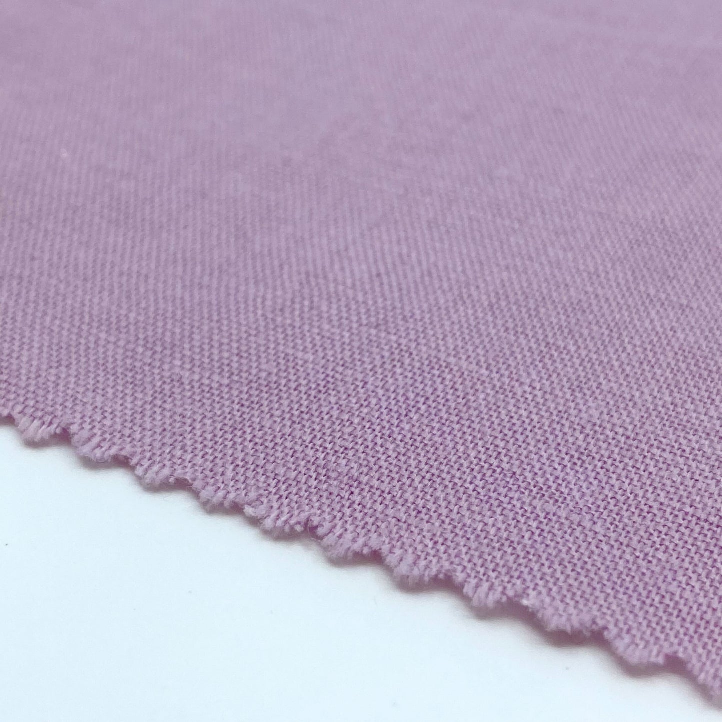 Tissu - Toile Lin Coton rose parme