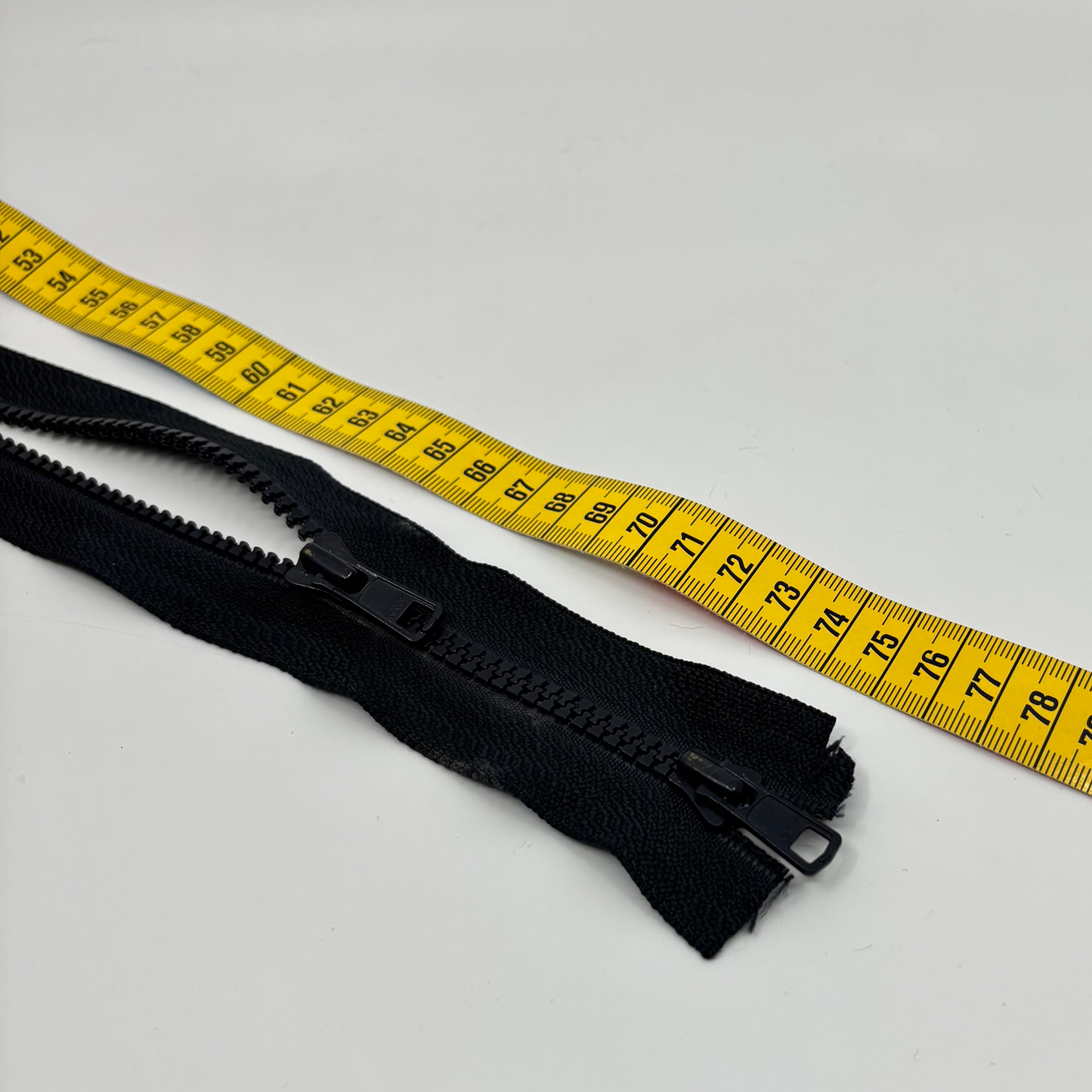 Zip Injecté - Double Curseur (75 cm)