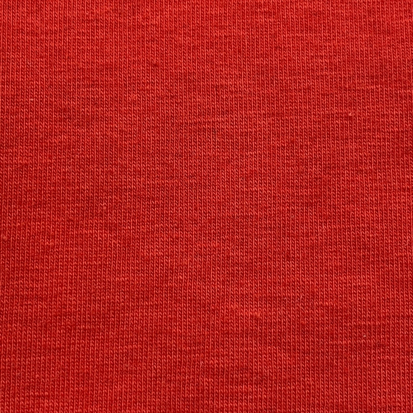 Maille - Jersey coton élasthanne rouge