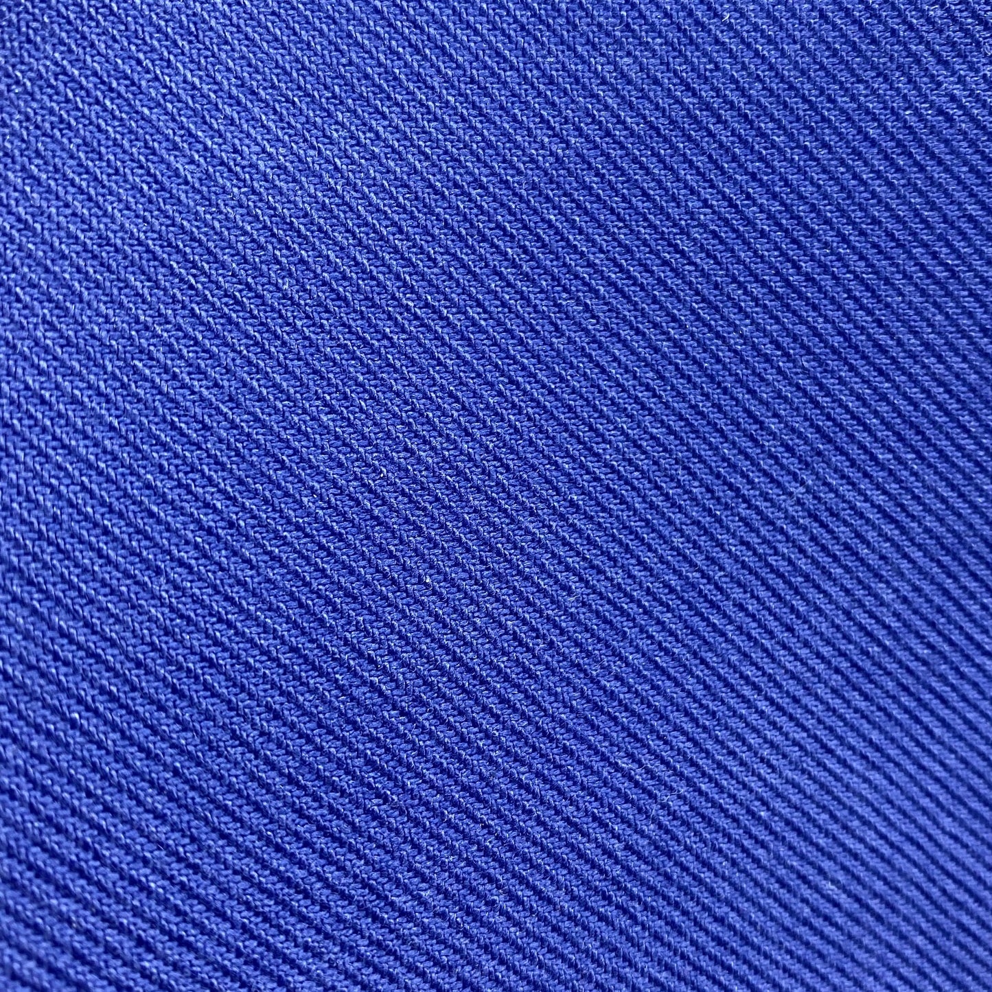 Tissu - Croisé retors coton bleu