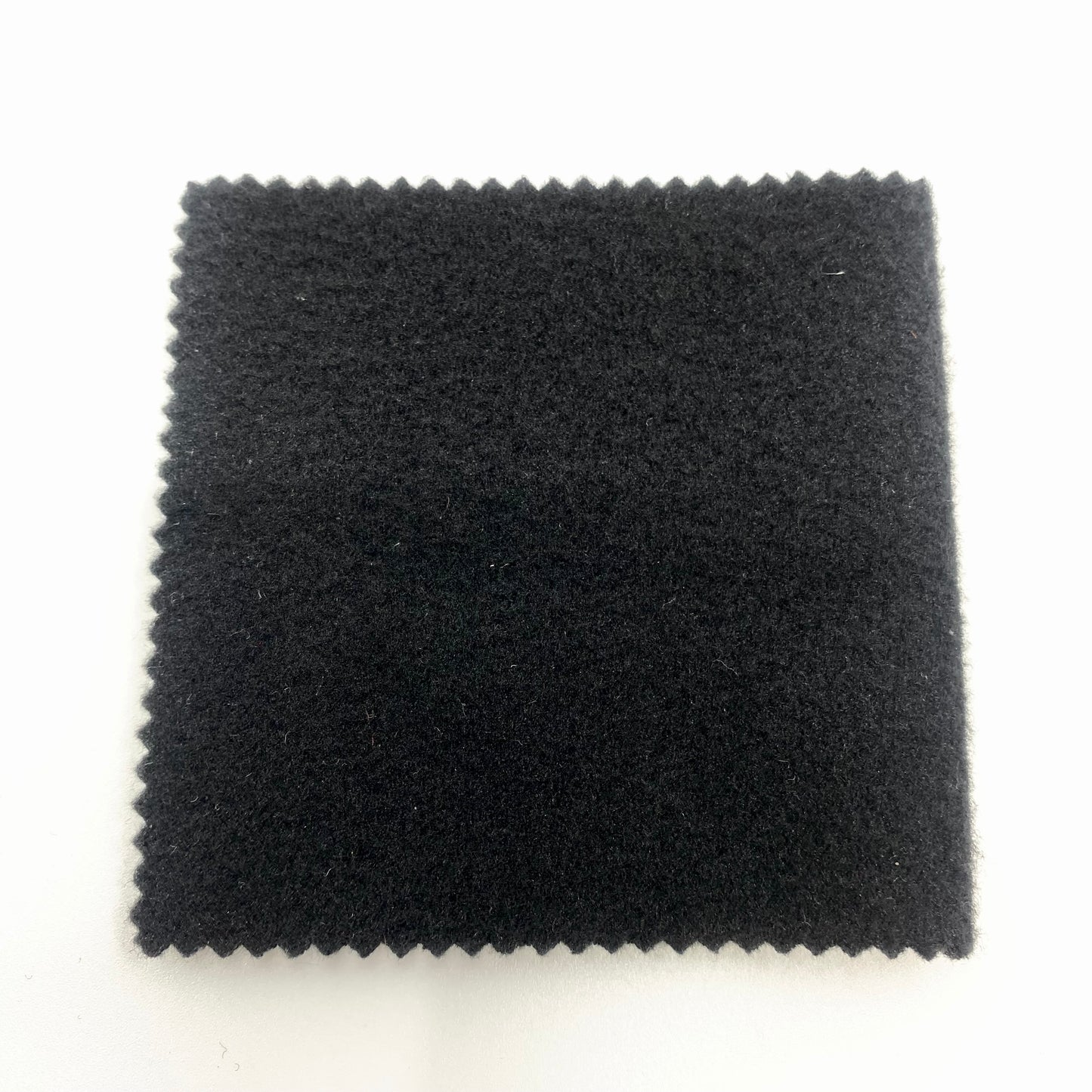 Tissu - Velours polyester noir