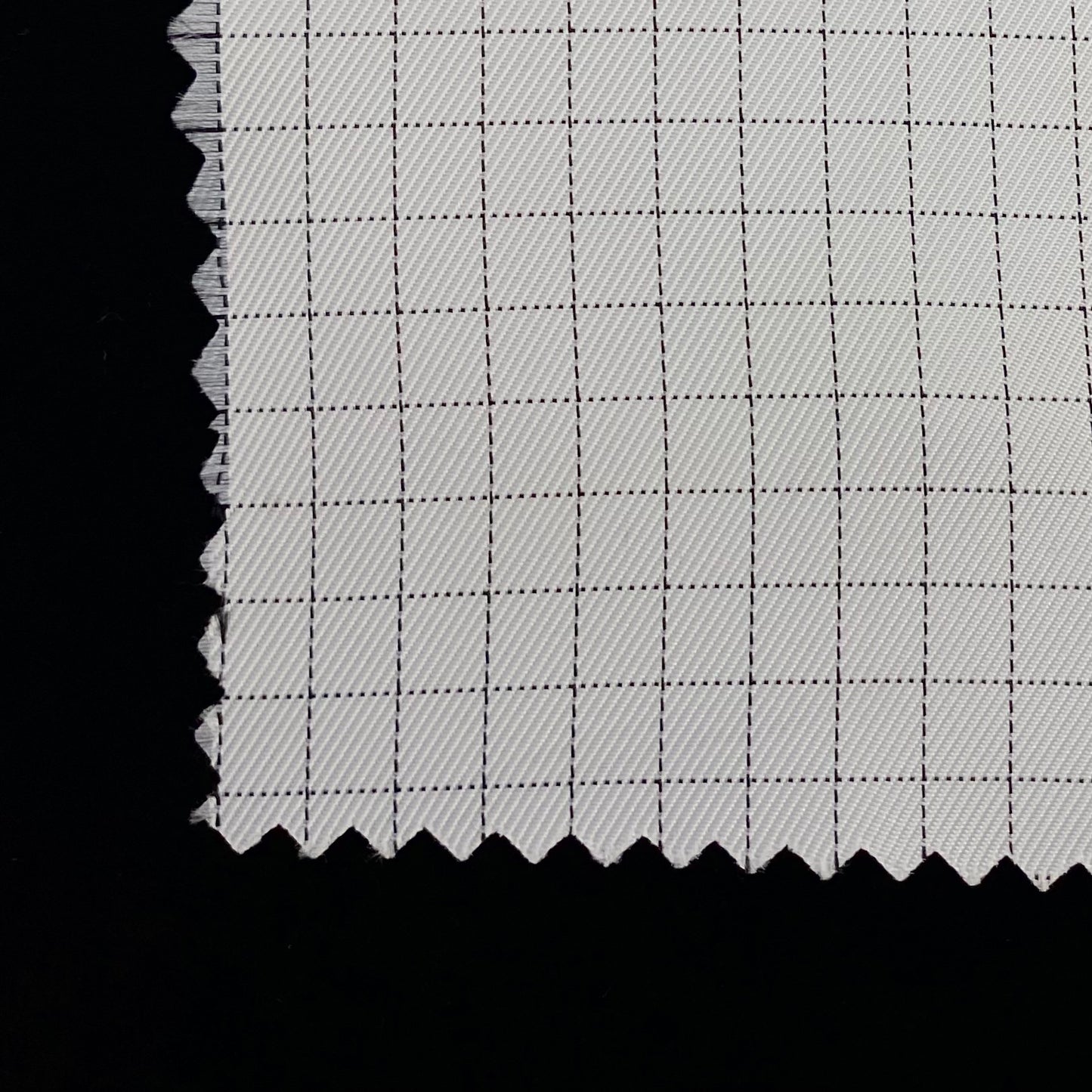 Tissu - Polyester anti-statique blanc