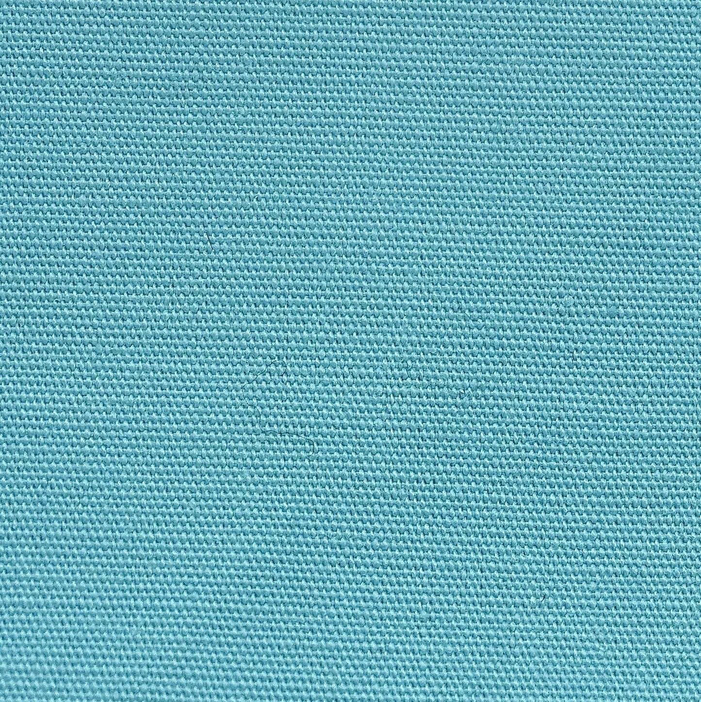 Tissu - Toile coton polyester bleu turquoise