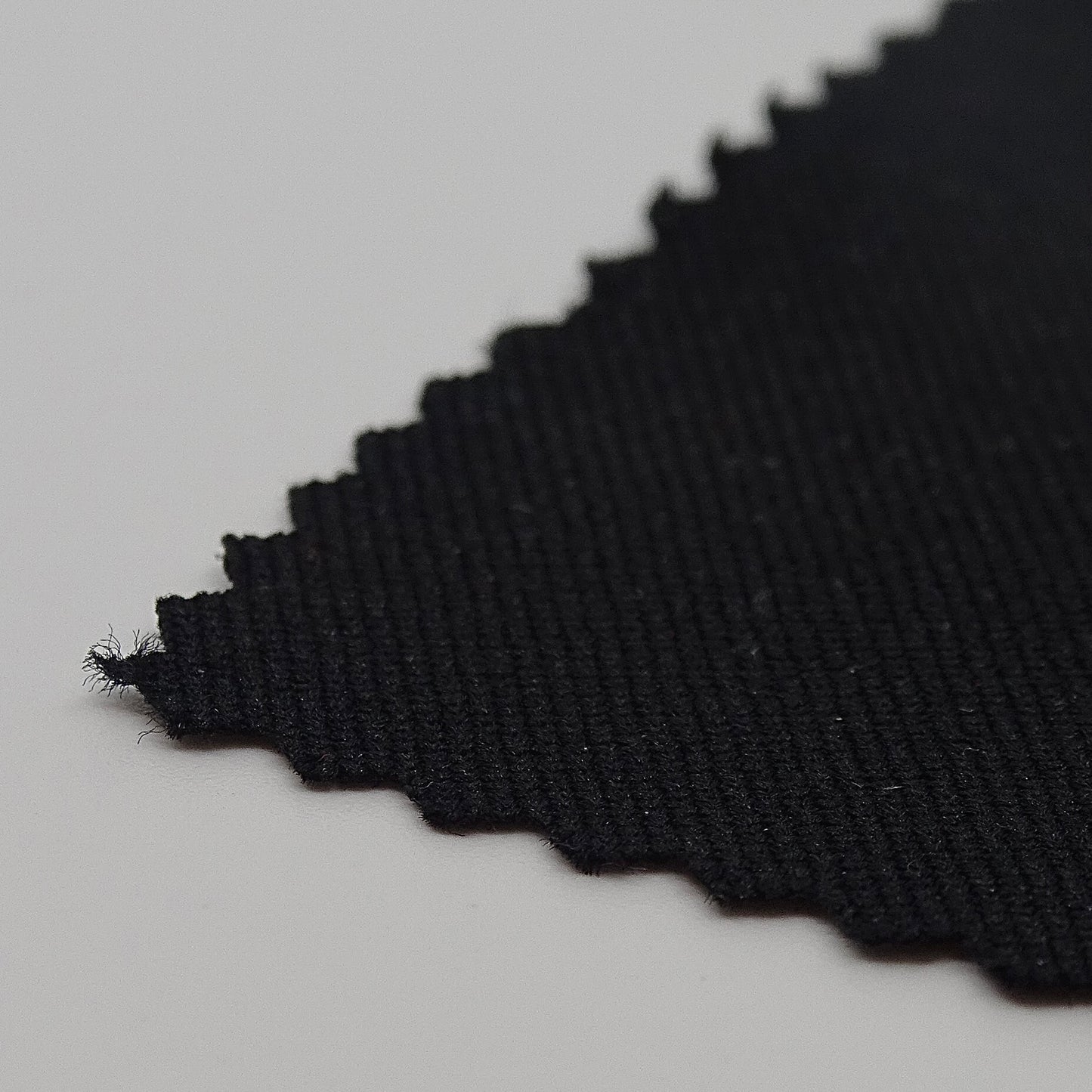 Tissu - Sergé polyester noir