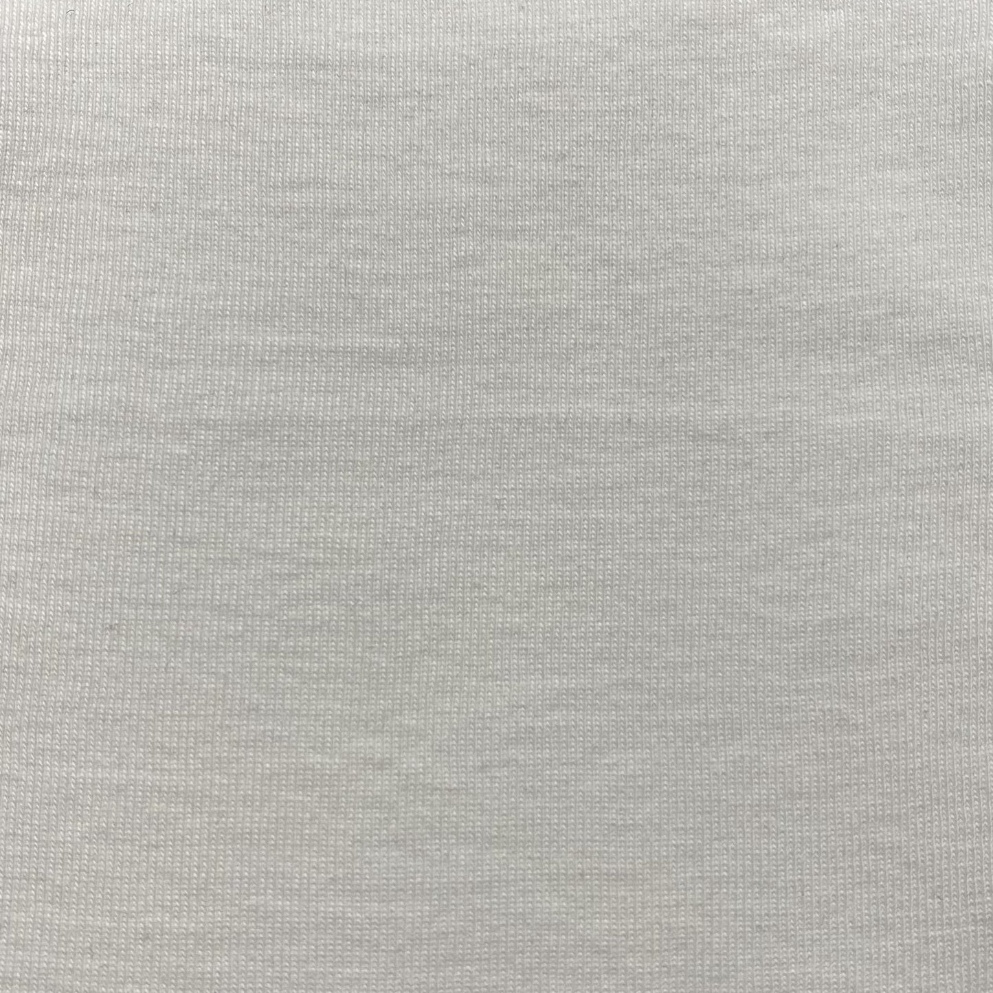 Maille - Côte tubulaire coton blanc