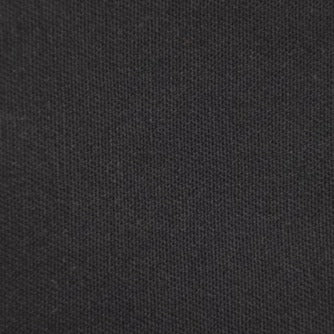Tissu - Sergé polyester coton noir