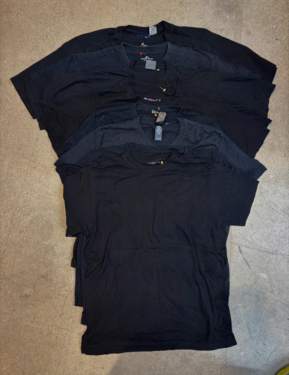 Produits finis - Lots de t-shirts noir