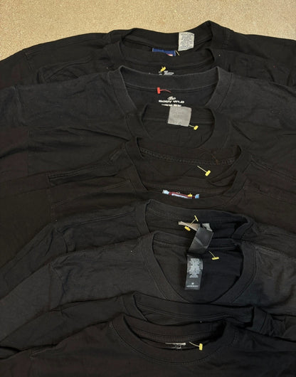 Produits finis - Lots de t-shirts noir