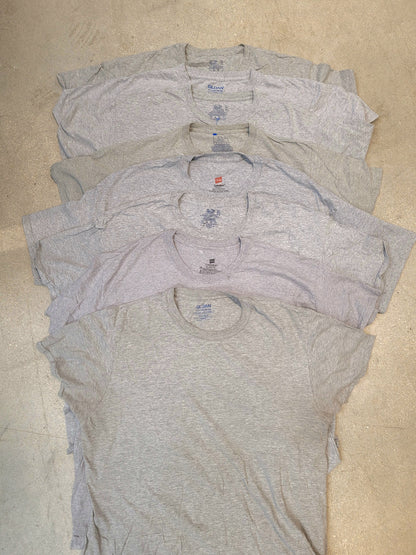 Produits finis - Lots de t-shirts gris