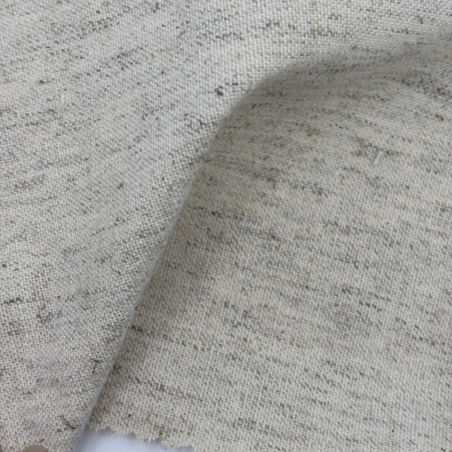 Tissu - Toile vierge coton bio chanvre