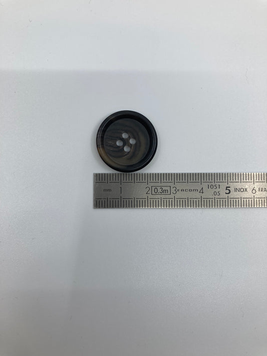 Boutons façon écaille - 4 trous - 23 mm