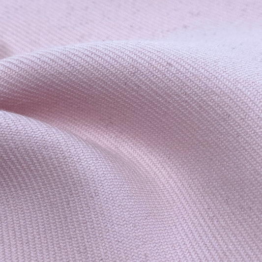 Tissu - Flanelle polyester laine rose pâle