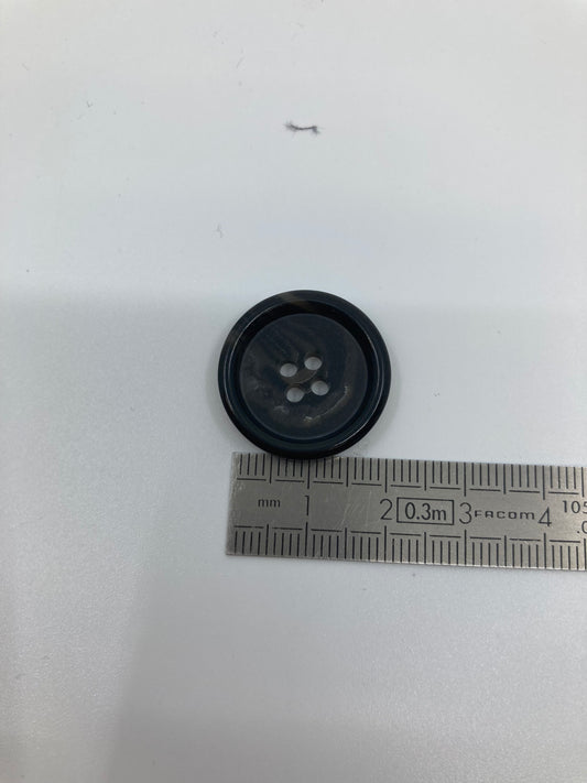 Boutons façon écaille - 4 trous - 23 mm