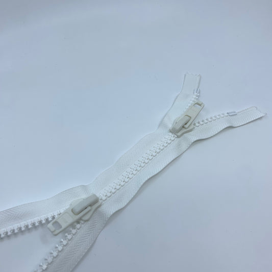 Zip Injecté - Double curseur (60cm)