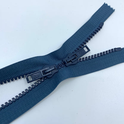 Zip injectée - Double Curseur (75 cm)