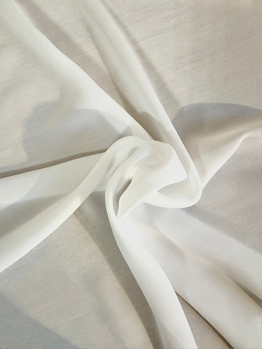 Crêpe mousseline légère transparente
