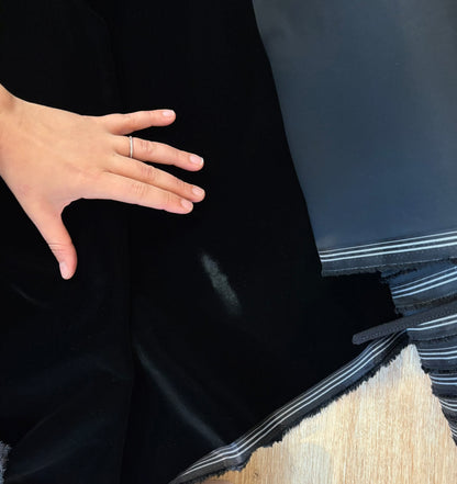 Velours ras viscose & cupro