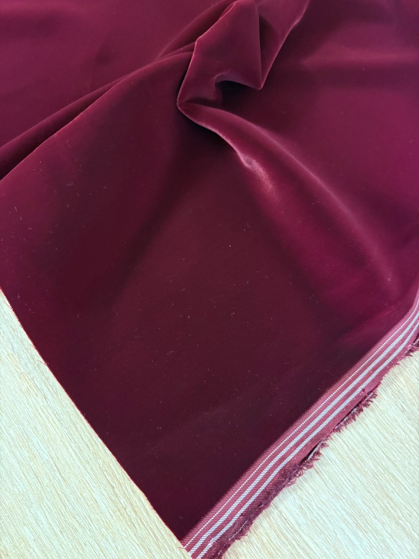 Velours ras viscose & cupro