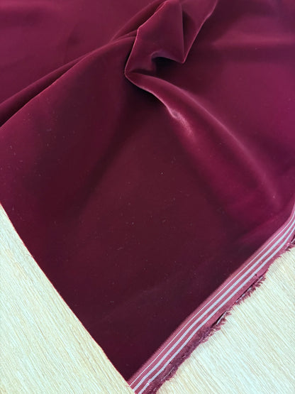 Velours ras viscose & cupro