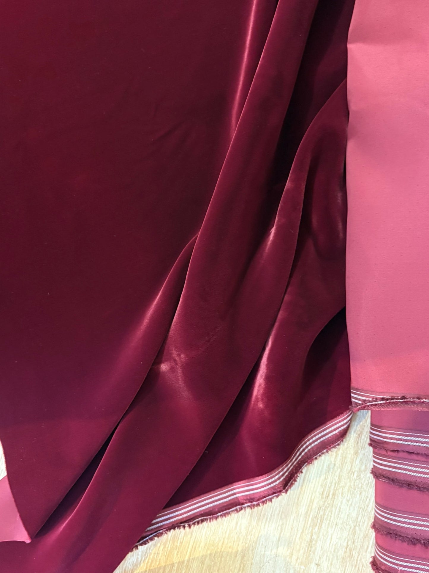 Velours ras viscose & cupro