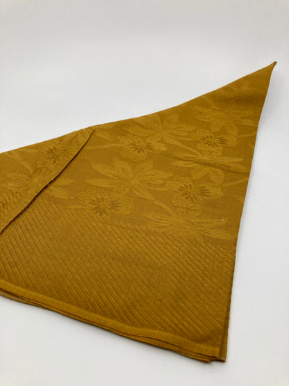 Foulard ocre