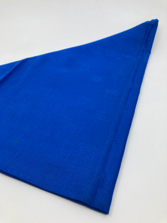 Foulard bleu