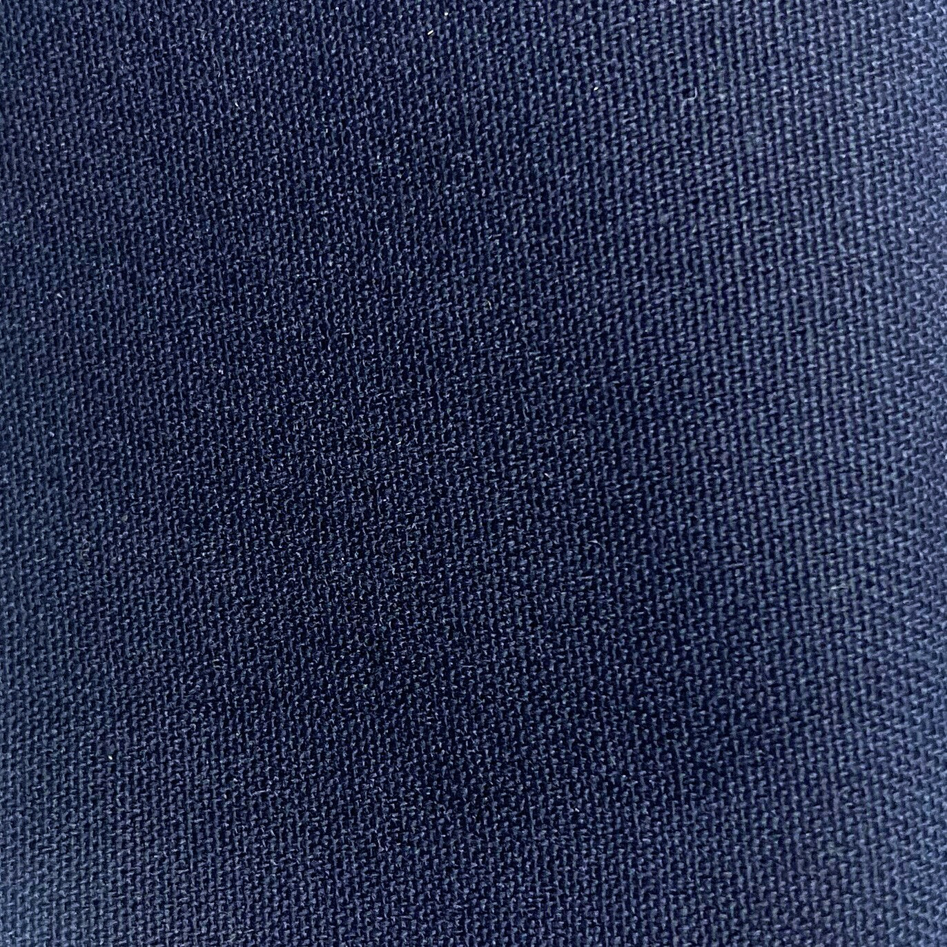 Tissu - Sergé coton polyester bleu marine