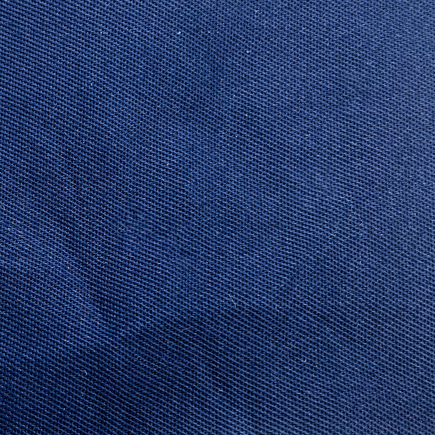 Tissu - Sergé coton polyester bleu marine