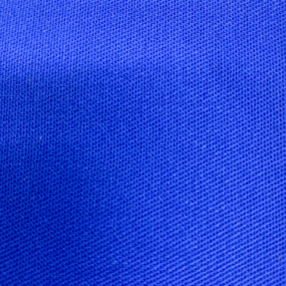 Tissu - Sergé polyester bleu foncé