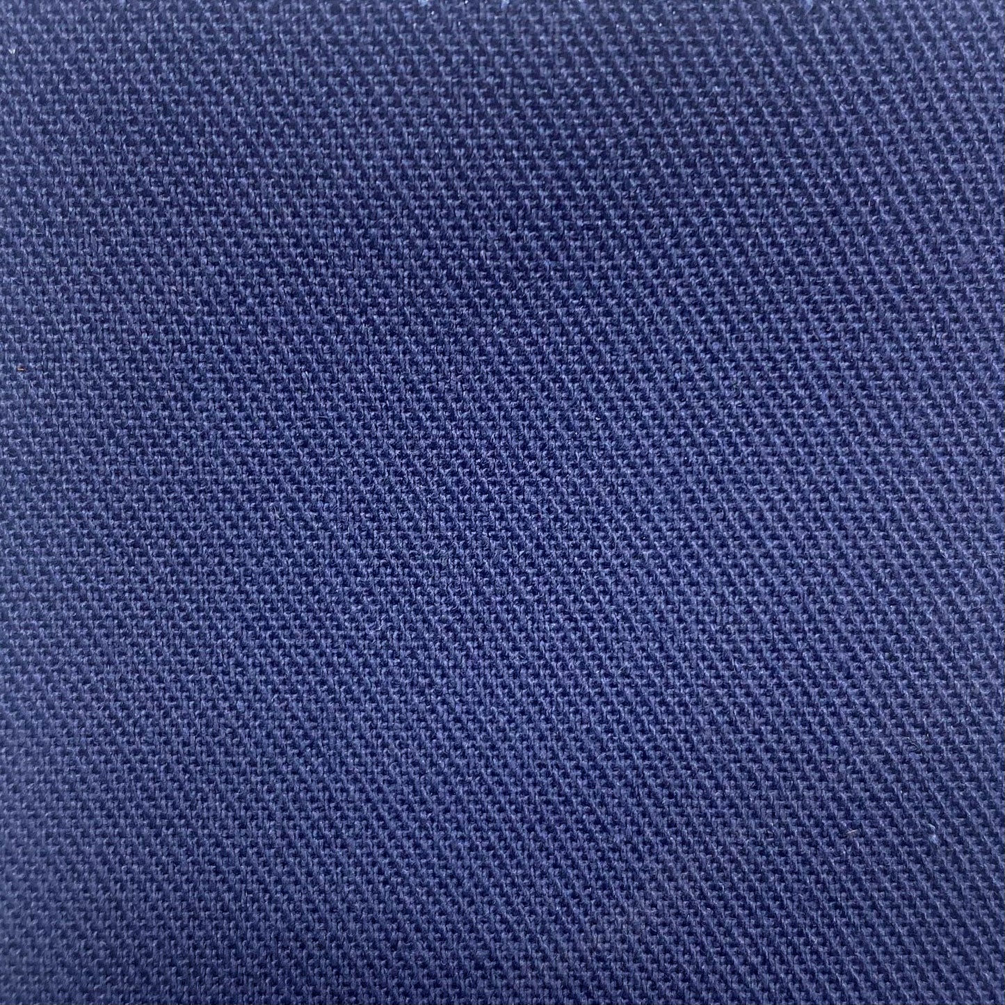 Tissu - Sergé polyester marine