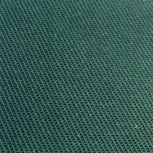 Tissu - Croisé polyester coton vert