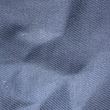 Tissu - Croisé 2-2 polyester bleu