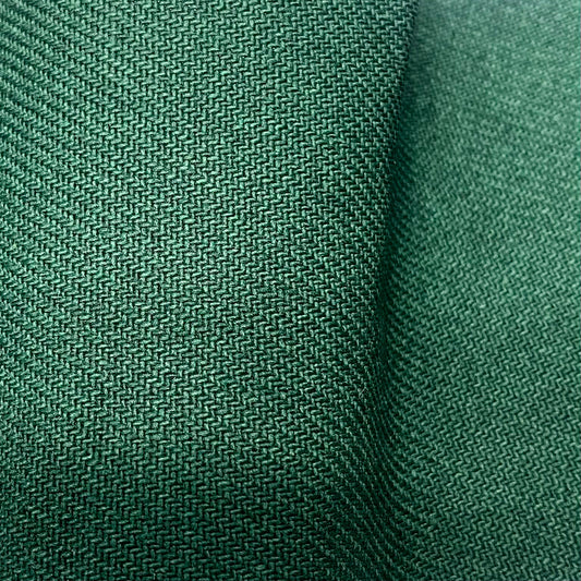 Tissu - Sergé 2-2 polyester vert