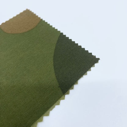 Tissu - Toile polyester motif camouflage kaki