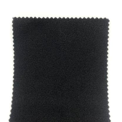 Tissu - Velours polyester noir