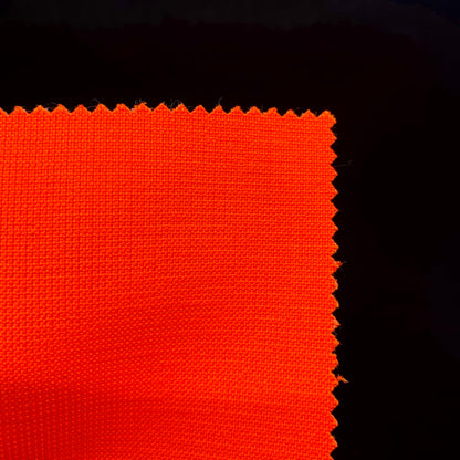 Tissu - Armure spéciale Polyester Orange haute visibilité