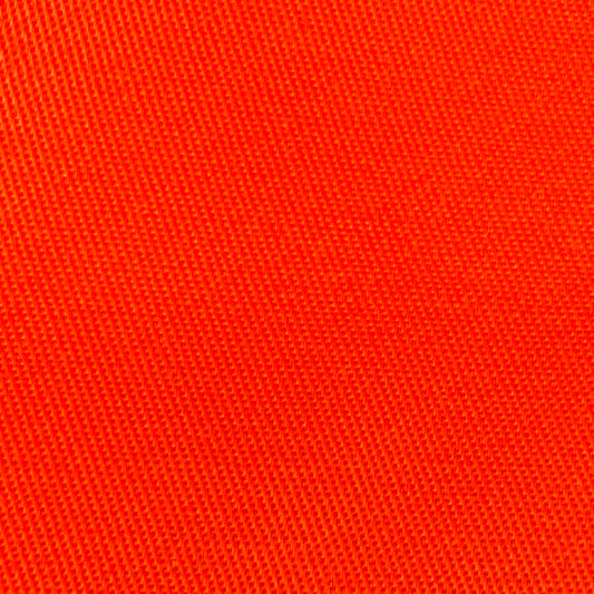 Tissu - Sergé polyester coton orange