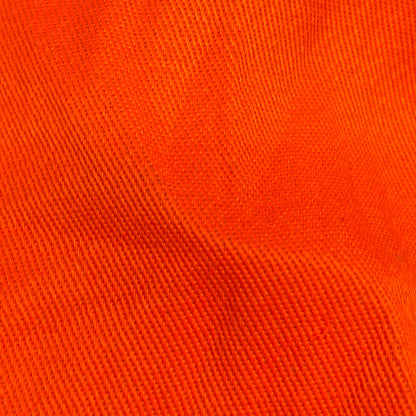 Tissu - Sergé orange haute visibilité