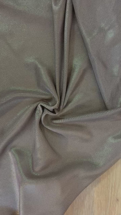 Maille Lycra métallisée