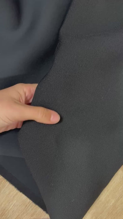 Lainage Sergé double face thermocollé