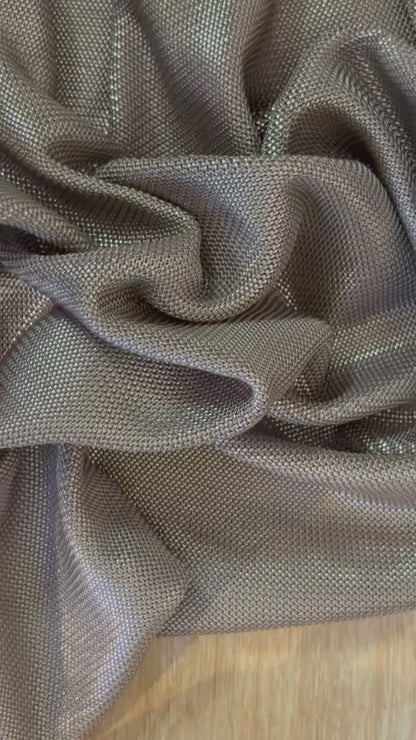 Maille Lycra métallisée