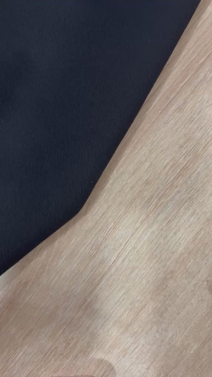 Lainage Sergé double face thermocollé