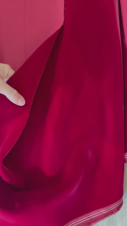 Velours ras viscose & cupro