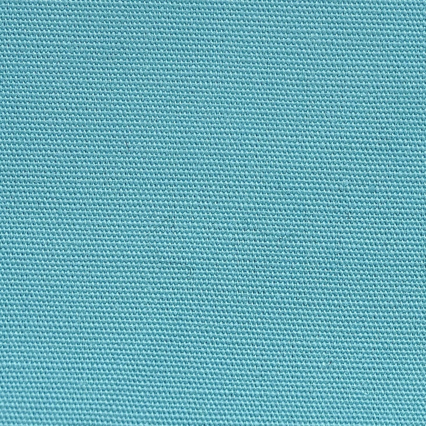 Tissu - Toile coton polyester bleu turquoise