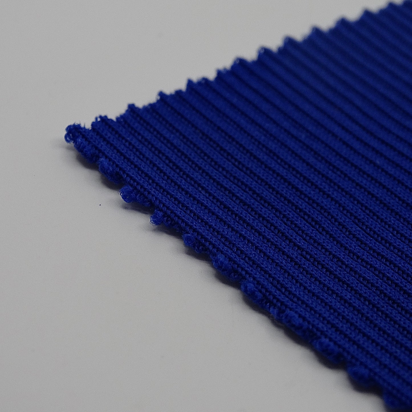 Maille - Côte 2/1 polyester bleu