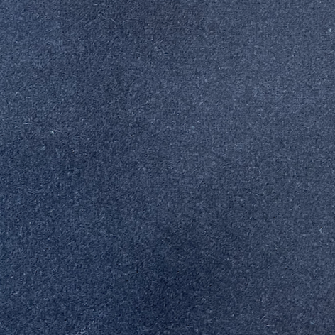 Tissu - 'Grosse laine' laine polyamide bleu marine